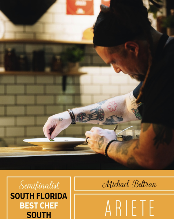 James Beard Semifinalist Michael Beltran 2026
