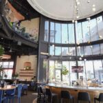Bar area inside Joey Aventura restaurant in Aventura Florida