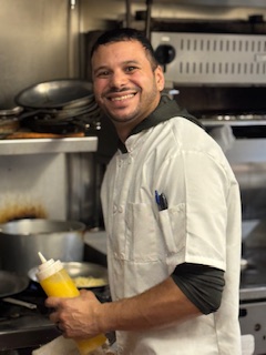 Head Chef Anthony Rodriguez of Calypso Restaurant and Raw Bar competing at the Boca Burger Battle 2026