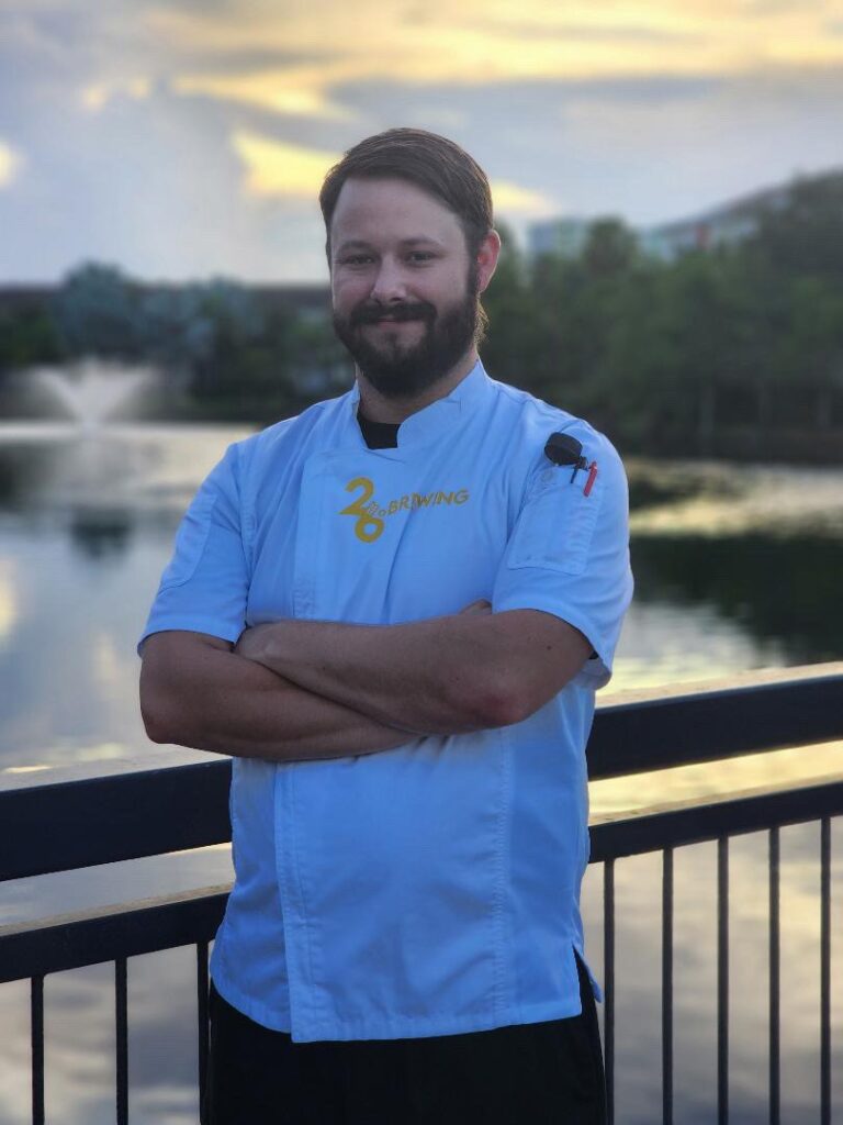 Chef Michael Borrello at 26 Degree Brewing Company