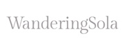 WanderingSola logo — South Florida food and travel creator, 2026 Boca Burger Battle judge